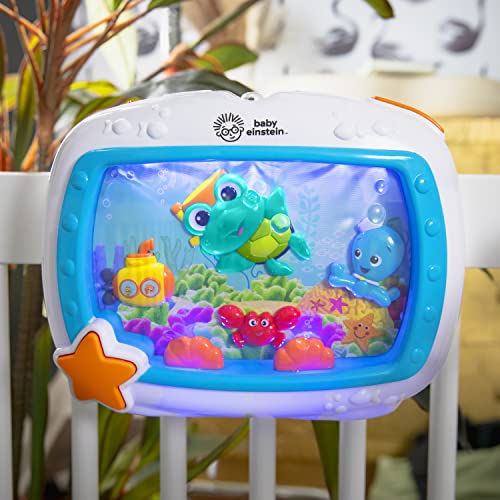 Sea Dreams Soother, Crib Toy with Remote, Baby Sleep Aid, Calming Lights & Melodies, Newborn and Up
