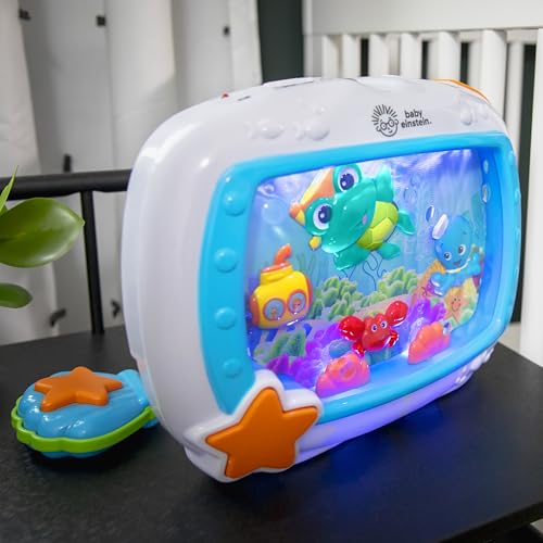 Sea Dreams Soother, Crib Toy with Remote, Baby Sleep Aid, Calming Lights & Melodies, Newborn and Up