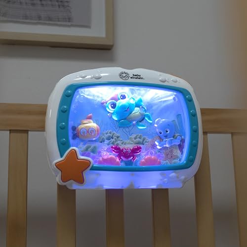 Sea Dreams Soother, Crib Toy with Remote, Baby Sleep Aid, Calming Lights & Melodies, Newborn and Up
