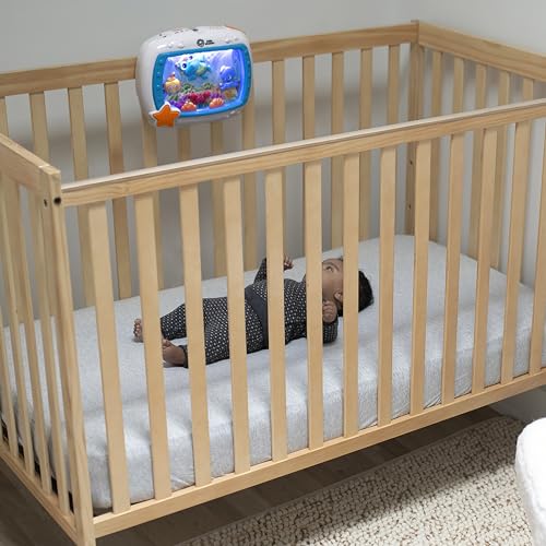 Sea Dreams Soother, Crib Toy with Remote, Baby Sleep Aid, Calming Lights & Melodies, Newborn and Up