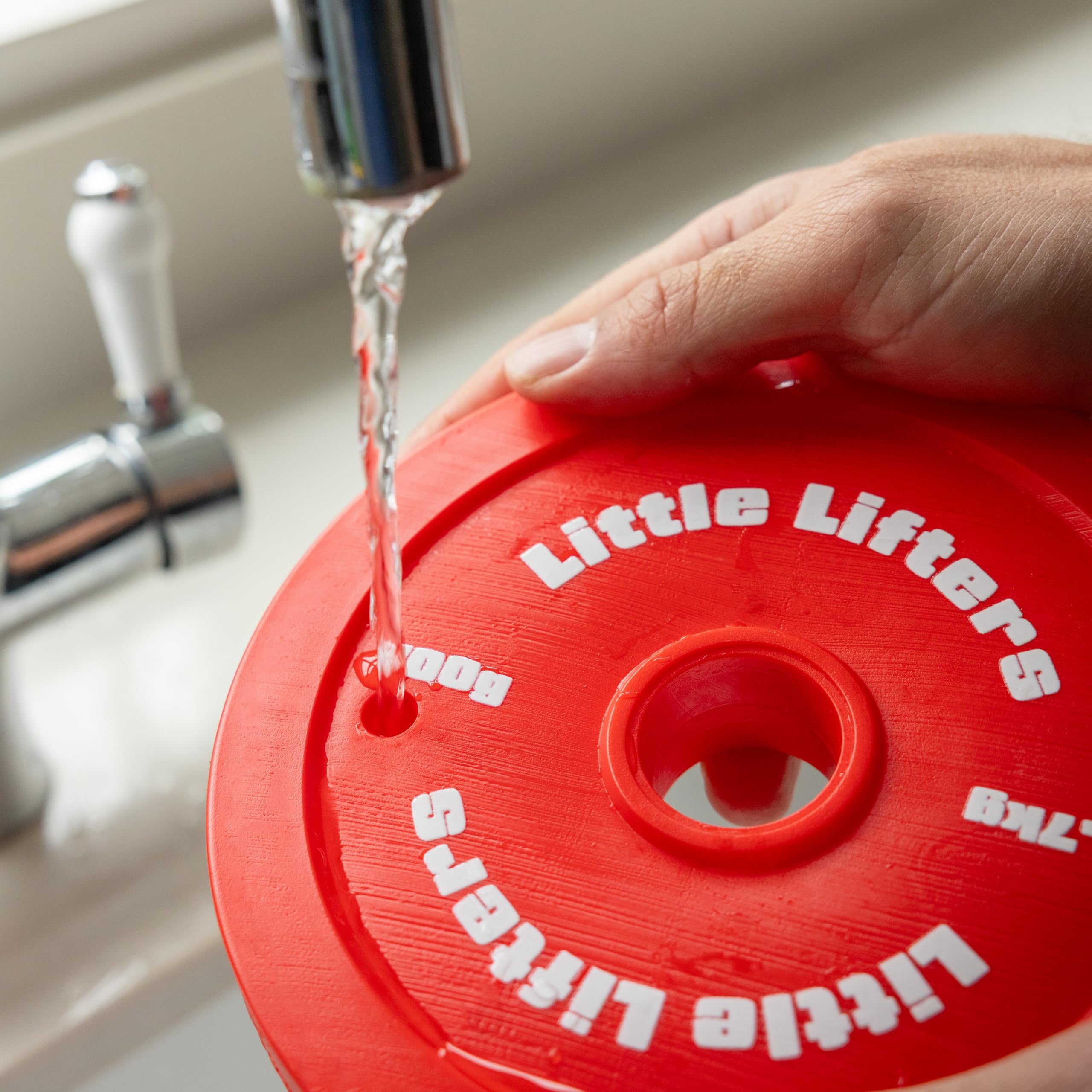 Kids Barbell Set – Adjustable Children's Toy Weights & Plastic Barbell Toy with Drinks Water Bottle, Kids Gym Equipment for Pretend Play, Fun Fitness Toys for Boys & Girls Home Workout